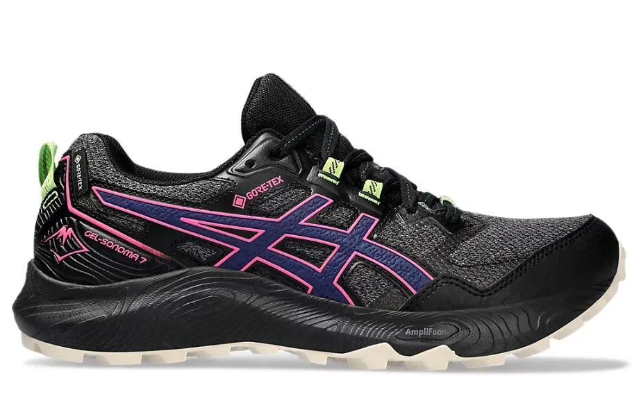 ZAPATILLAS ASICS GELSONOMA 7 GORE TEX MUJER NEGRO/GRIS