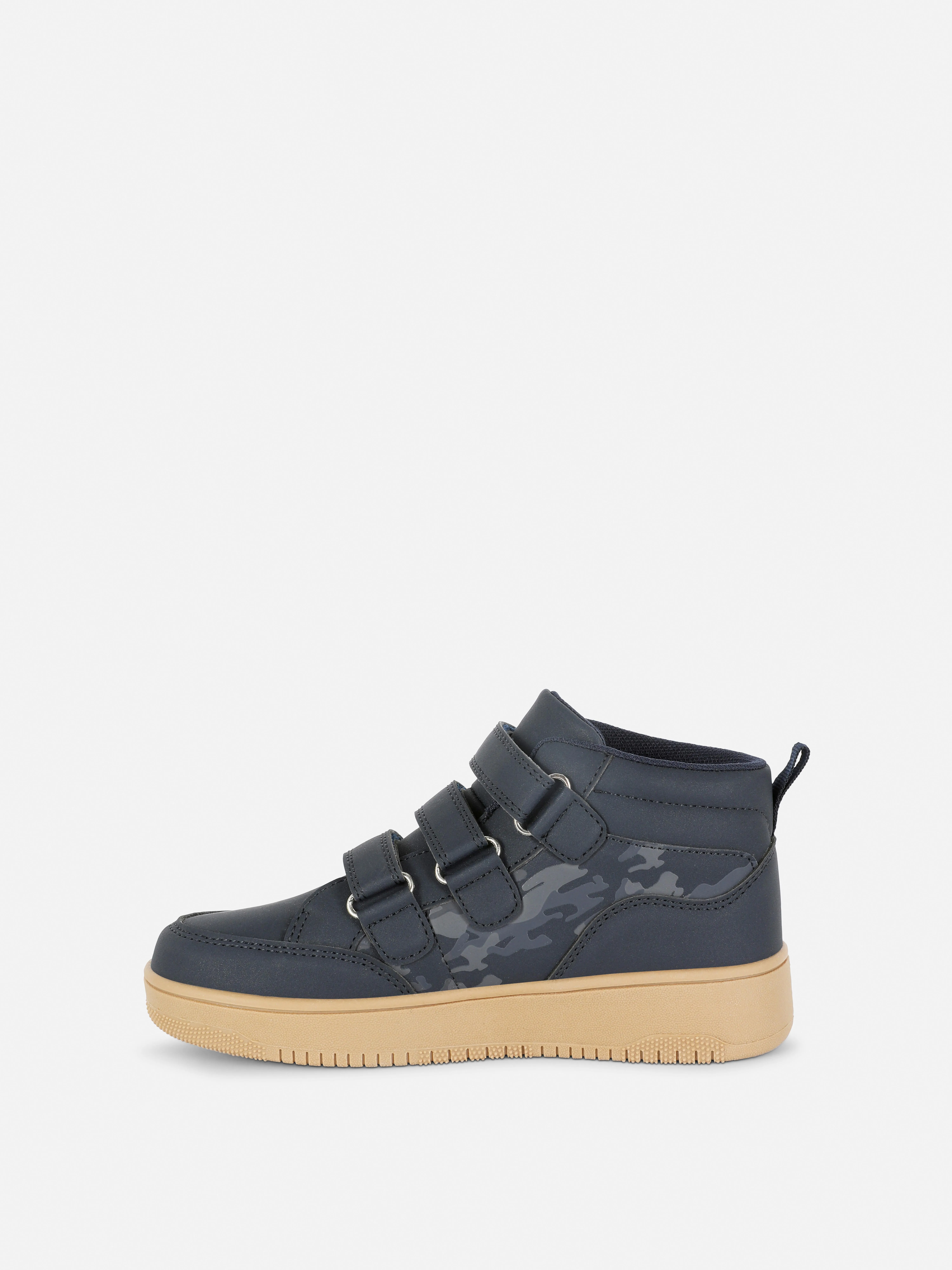 Zapatillas de camuflaje con suela gruesa