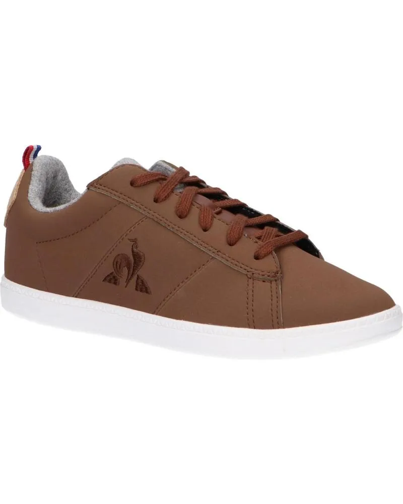 Zapatillas deporte de Mujer y Niña y Niño LE COQ SPORTIF 2010075 COURTCLASSIC BROWN