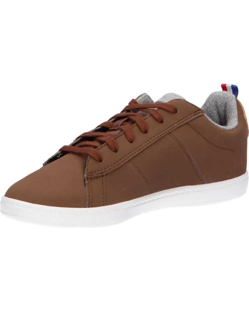 Zapatillas deporte de Mujer y Niña y Niño LE COQ SPORTIF 2010075 COURTCLASSIC BROWN