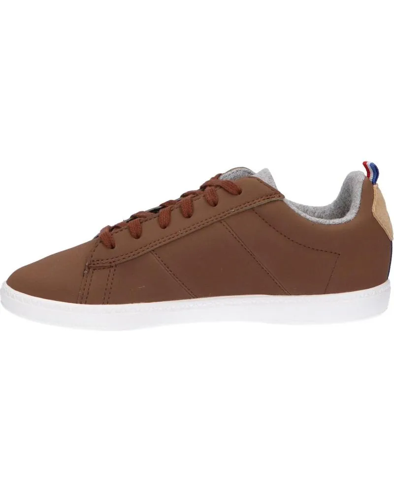 Zapatillas deporte de Mujer y Niña y Niño LE COQ SPORTIF 2010075 COURTCLASSIC BROWN