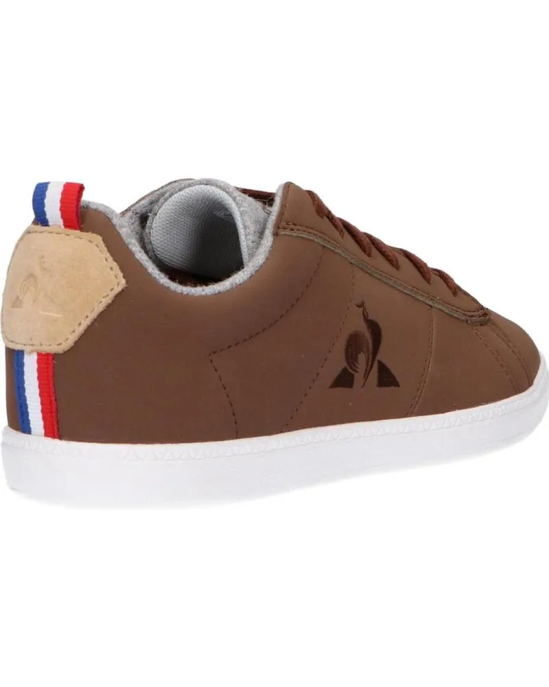 Zapatillas deporte de Mujer y Niña y Niño LE COQ SPORTIF 2010075 COURTCLASSIC BROWN