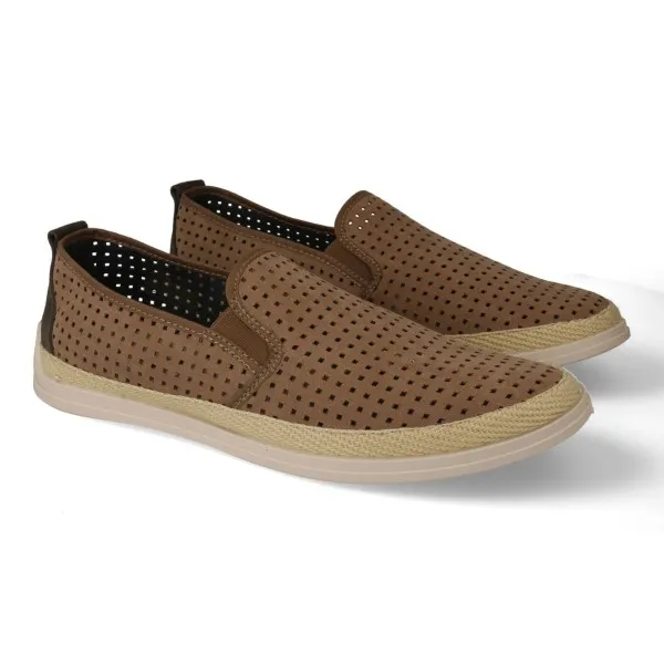 ZAPATILLAS ESPARTO HOMBRE MOD. PARBAT CAMEL
