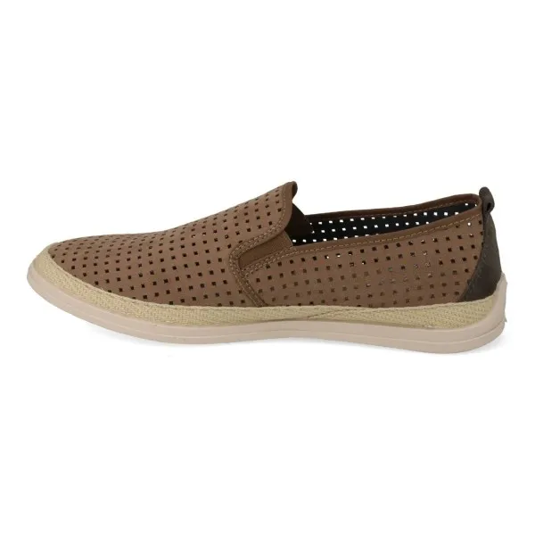 ZAPATILLAS ESPARTO HOMBRE MOD. PARBAT CAMEL