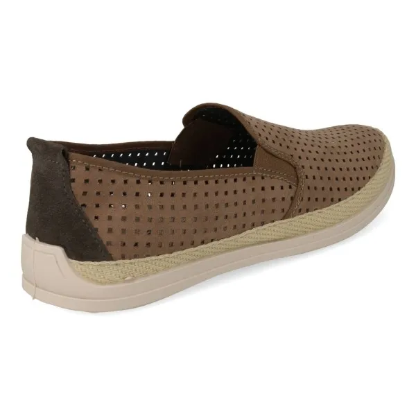 ZAPATILLAS ESPARTO HOMBRE MOD. PARBAT CAMEL