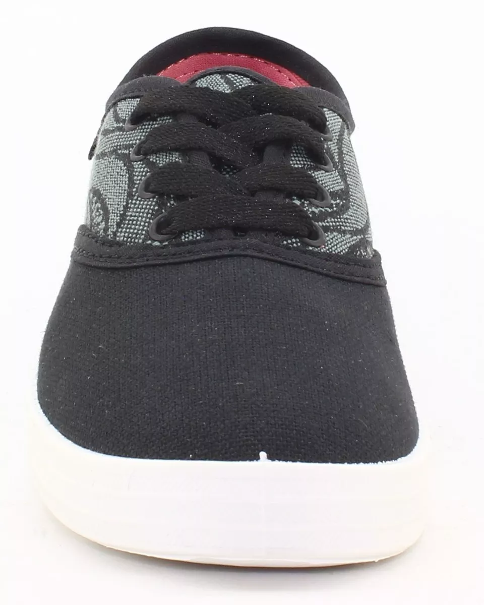 Zapatillas Mujer Dama Deli Lona Acordonada Urbana 390 Parg