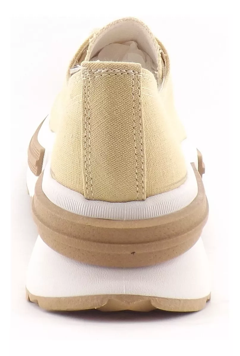 Zapatillas Plataforma Dama Mujer 412 Comodas Cordon Carg