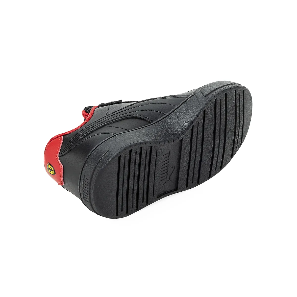 Zapatillas Puma Ferrari Caven AC Niño Negra