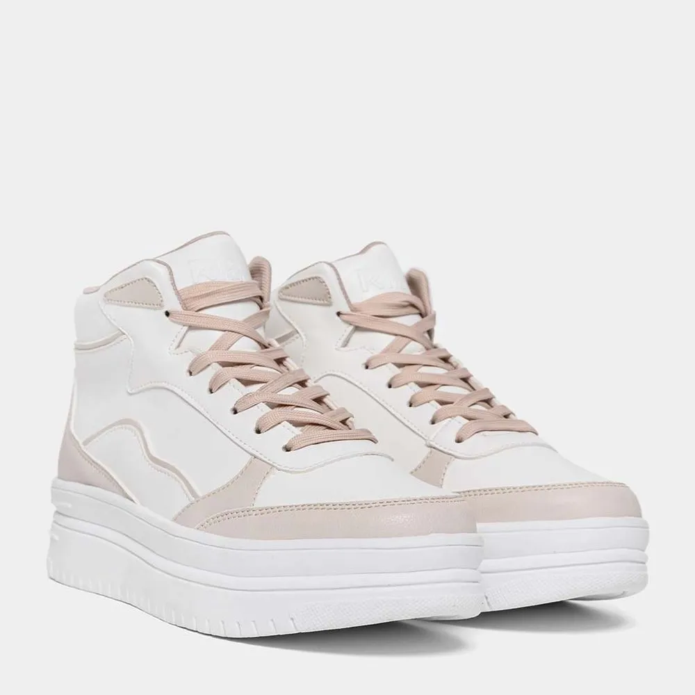 ZAPATILLAS URBANAS MUJER R18 R18DC004 POLIURETANO COLOR BLANCO