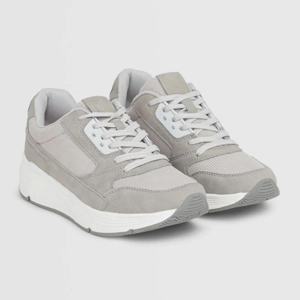 Zapatillas Urbanas Para Mujer Madison Mesh Mad2 Gris