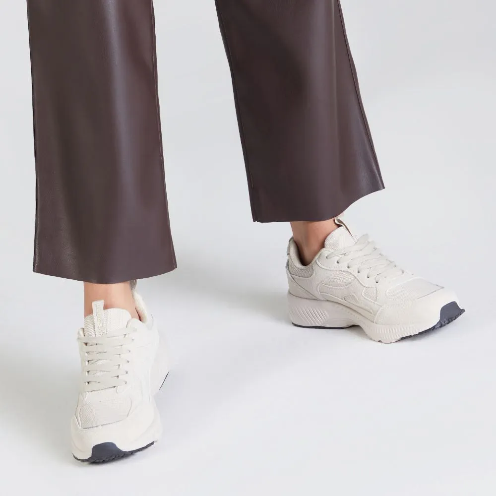Zapatillas Urbanas Para Mujer Malabar Fcow Beige