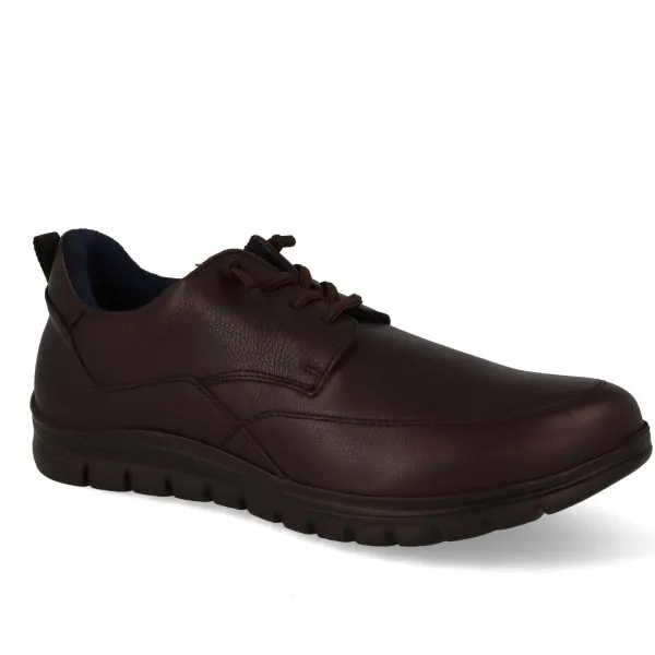 ZAPATOS CONFORT HOMBRE PIEL MOD. DARIO CUERO