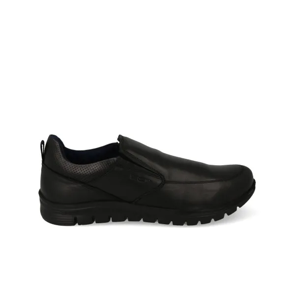 ZAPATOS CONFORT HOMBRE PIEL MOD. PELAYO NEGRO