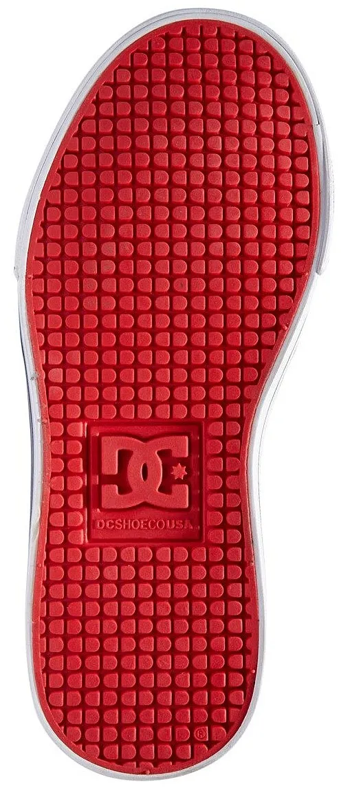 ZAPATOS DC PURE ELASTIC  BYR/BLACK/GREY/RED  UNISEX JUNIOR