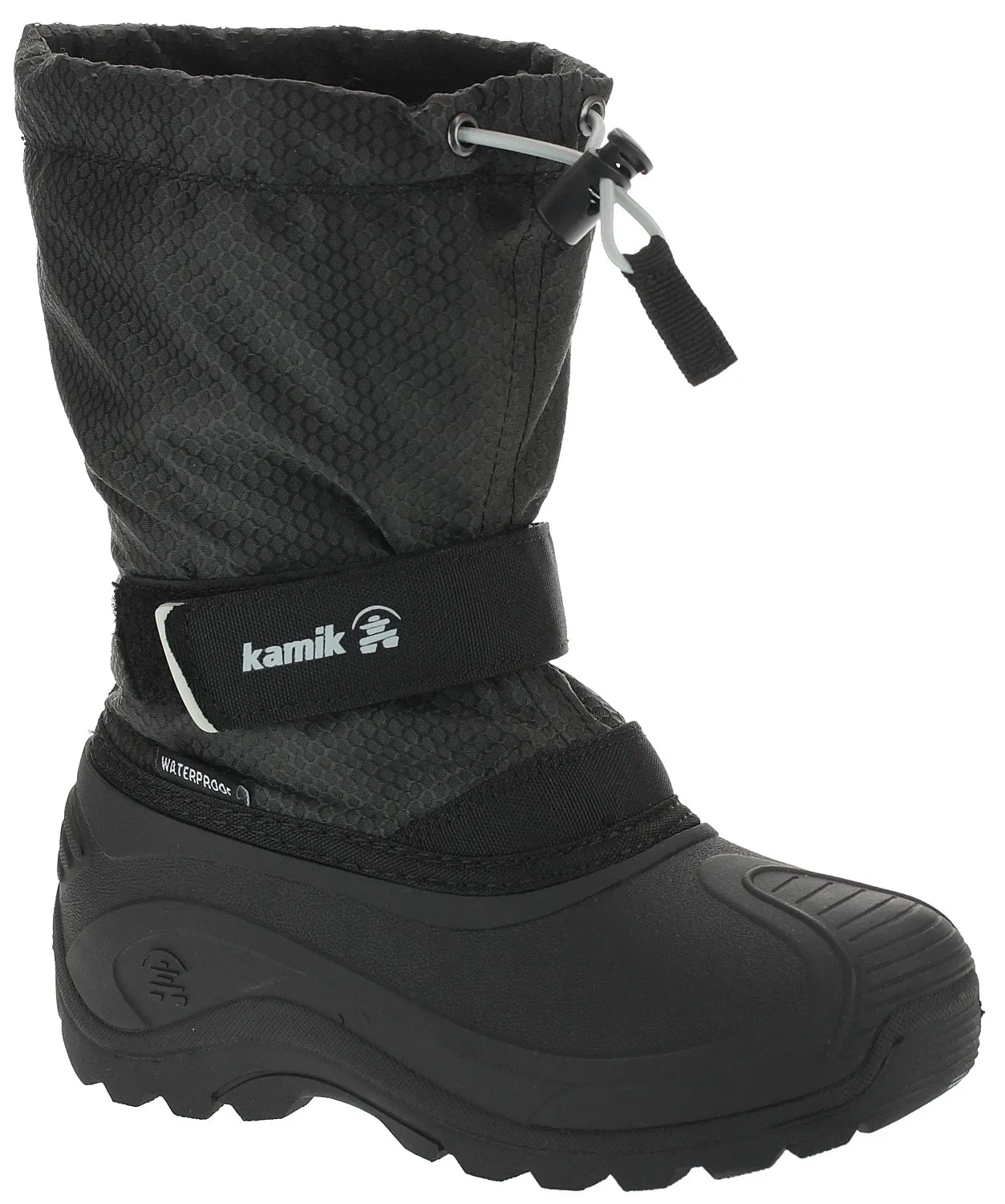 ZAPATOS KAMIK FINLEY 2  BLACK/CHARCOAL  UNISEX JUNIOR