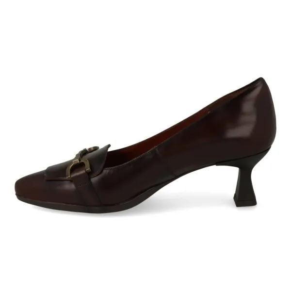 ZAPATOS TACON MUJER COMODOS MOD. GIORGIA MARRON
