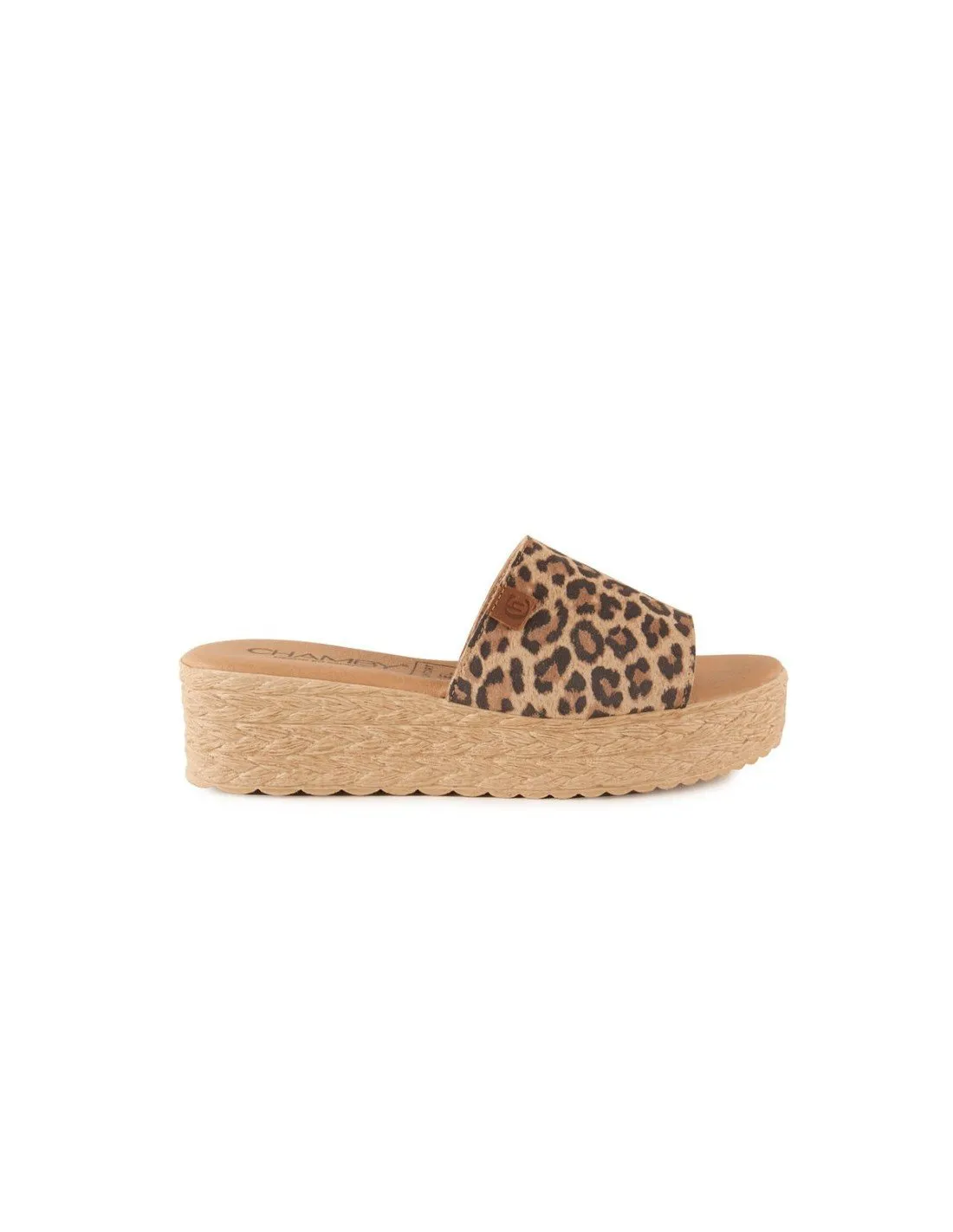 Zuecos Mujer Piel Leopardo
