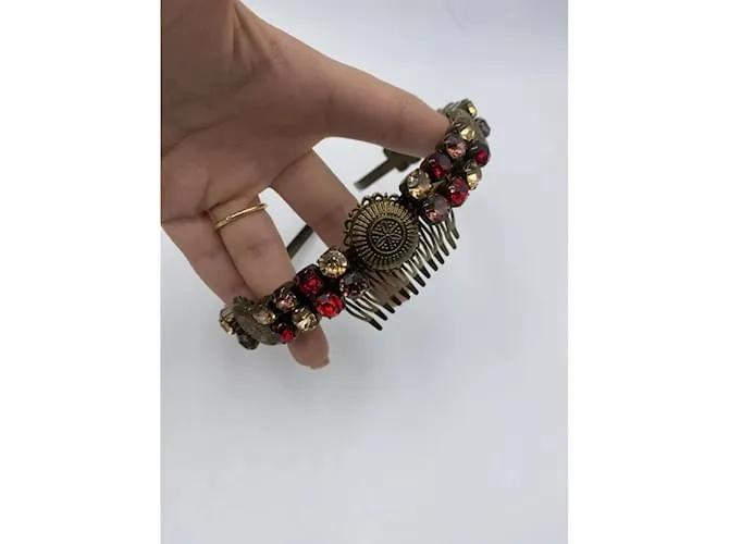ZUHAIR MURAD Accesorios para el cabello T.  metal Burdeos 