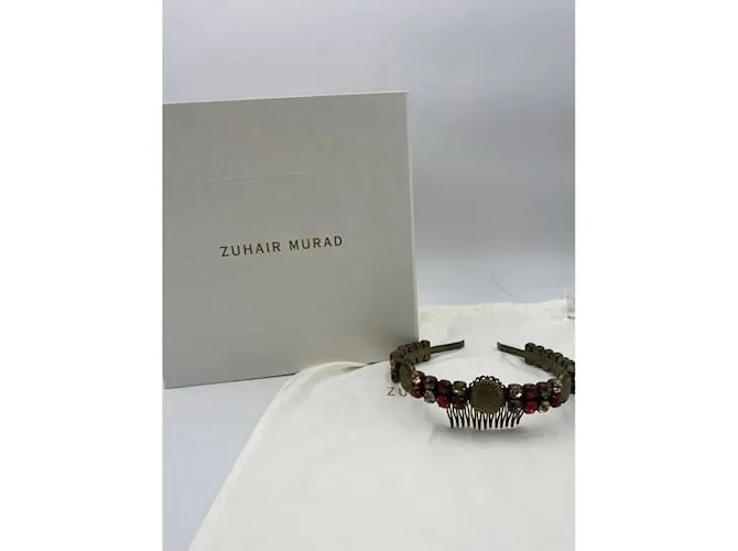 ZUHAIR MURAD Accesorios para el cabello T.  metal Burdeos 